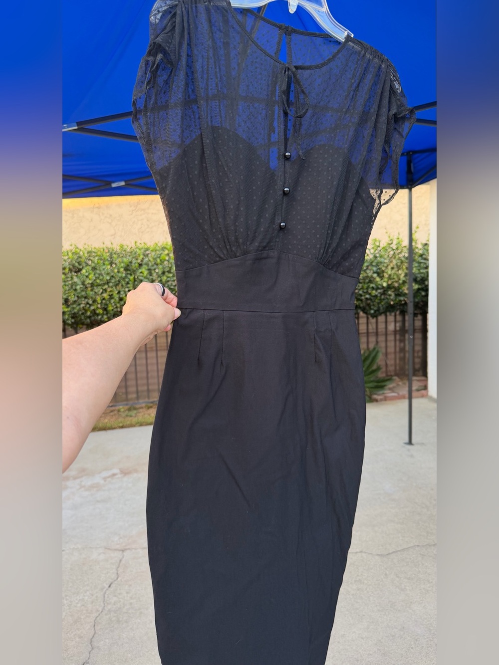 Stop staring twilight wiggle dress sz L - Picture 3 of 7
